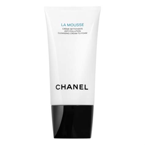 chanel la mousse anti-pollution cleansing cream-to-foam uk|chanel water to foam cleanser.